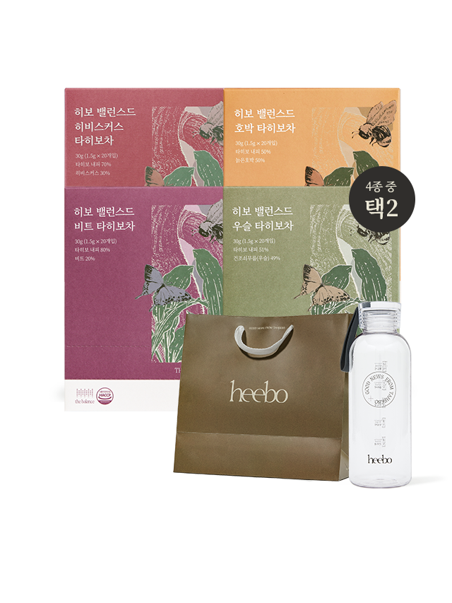 NK타히보 [가정의 달 할인] 히보 밸런스 블렌딩 티백 선물세트